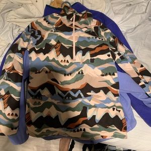 Eddie Bauer fleece sweater